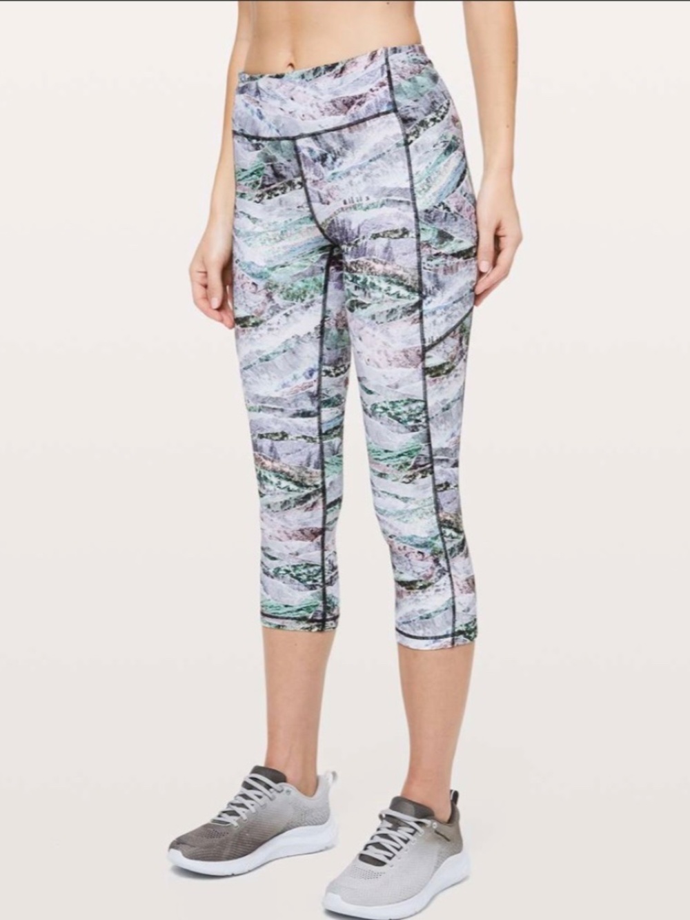 Lululemon Speed Up Crop *21" | Springscape Multi | Size 6